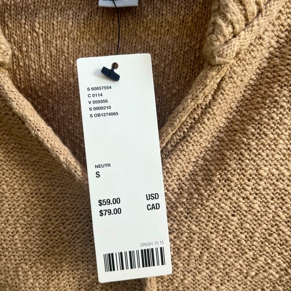 Urban outfitters beige sweater/ cargdigan/ size small new with tags 🏷 ✨✨✨ - Picture 7 of 9